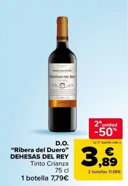 Carrefour Market Dehesas del Rey Tinto Crianza oferta