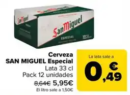 Carrefour Market San Miguel Especial oferta