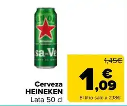 Carrefour Market Cerveza Heineken oferta