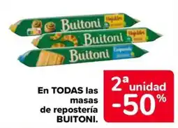 Carrefour Market Buitoni masas de repostería oferta