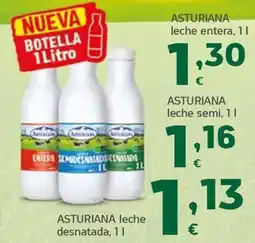 HiperDino Asturiana leche entera oferta