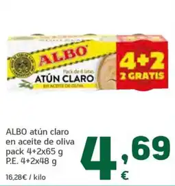 HiperDino Albo atún claro oferta