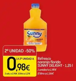 Dialprix Sunny refresco naranja florida oferta