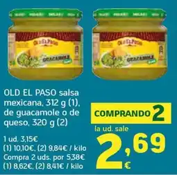 HiperDino Old el paso salsa mexicana oferta