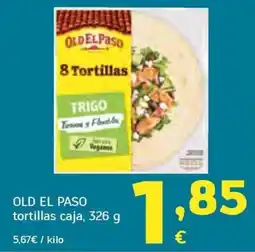HiperDino old el paso tortillas oferta