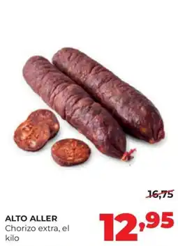 Alimerka Alto Aller chorizo extra oferta