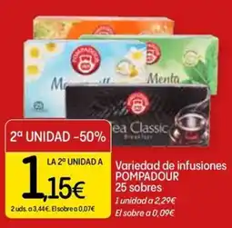 Dialprix Pompadour infusion oferta
