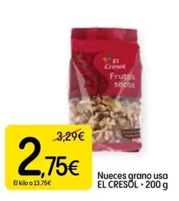 Dialprix El Cresol nueces grano usa oferta