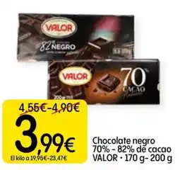 Dialprix Valor chocolate negro oferta