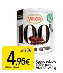 Dialprix Valor cacao soluble oferta