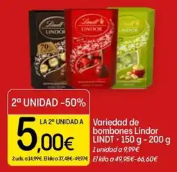 Dialprix Lindt bombones oferta