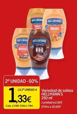 Dialprix Hellmann's salsas oferta