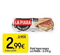 Dialprix La piara paté tapa negra oferta