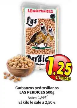 SPAR Las Perdices garbanzos pedrosillanos oferta
