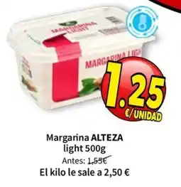 SPAR Alteza margarina light oferta