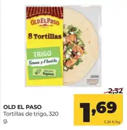 Alimerka Old el paso tortillas de trigo oferta
