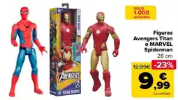 Carrefour Market Avengers Titan o Marvel Spiderman oferta