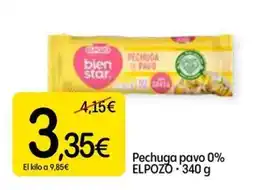 Dialprix Elpozo pechuga pavo 0% oferta