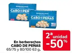 Carrefour Market Cabo de Peñas en berberechos oferta