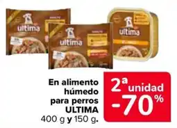 Carrefour Market Ultima alimento húmedo para perros oferta
