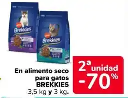 Carrefour Market Brekkies alimento seco para gatos oferta