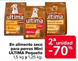 Carrefour Market Ultima alimento seco para perros mini pequeño oferta