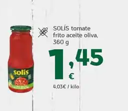 HiperDino solis tomate frito aceite oliva oferta