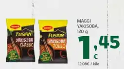 HiperDino maggi yakisoba oferta