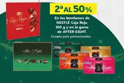 HiperDino Nestlé caja roja after eight oferta