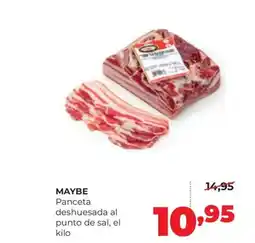 Alimerka Maybe panceta deshuesada al punto de sal oferta