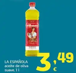HiperDino La Española aceite de oliva suave oferta