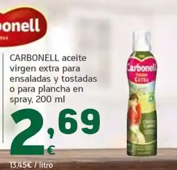 HiperDino Carbonell aceite virgen extra para ensaladas y tostadas oferta