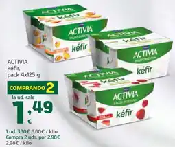 HiperDino activia kéfir oferta