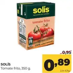Alimerka Solís tomate frito oferta