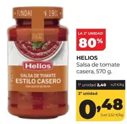 Alimerka Helios salsa de tomate estilo casero oferta