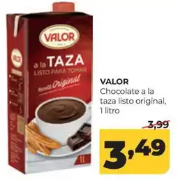 Alimerka Valor chocolate a la taza listo original oferta