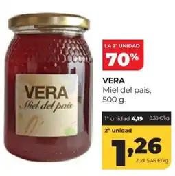 Alimerka Vera miel del pais oferta