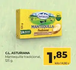Alimerka C.L. Asturiana mantequilla tradicional oferta