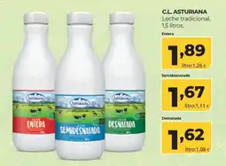 Alimerka C.L. Asturiana Leche tradicional oferta