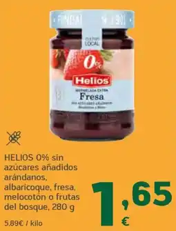 HiperDino Helios mermelada extra fresa oferta