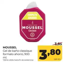 Alimerka Moussel gel de baño classique oferta