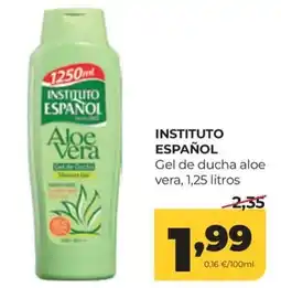 Alimerka Instituto Español gel de ducha aloe vera oferta