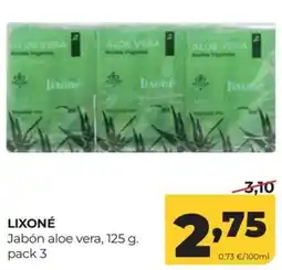 Alimerka Lixoné jabón aloe vera oferta