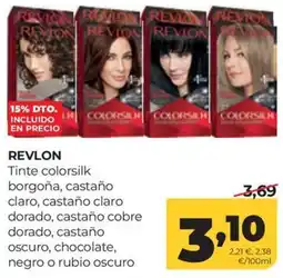 Alimerka revlon tinte colorsilk oferta