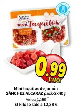 SPAR sanchez alcaraz mini taquitos oferta