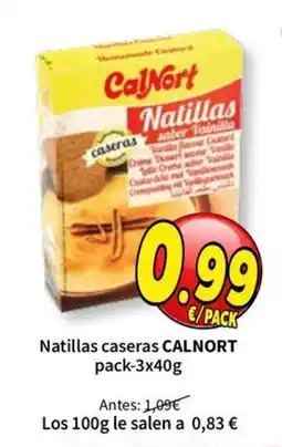 SPAR Calnort natillas caseras oferta