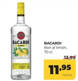 Alimerka Bacardi ron al limón oferta