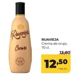 Alimerka Ruavieja crema de orujo oferta