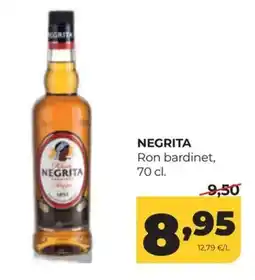 Alimerka Negrita ron bardinet oferta