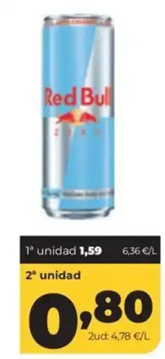 Alimerka Red Bull Zero oferta